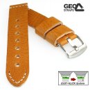 GEO-Straps Easy-Klick Old Military softweiches Rindleder...