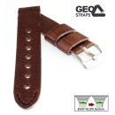 GEO-Straps Easy-Klick Old Military softweiches Rindleder...