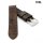 Old Finish Hirsch-Leder Uhrenarmband Modell Dakota-Hirsch mocca 24 mm