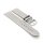Easy-Klick Design metallic Leder Uhrenarmband Modell Glimmer titanium-grau 20 mm