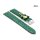 Fluco Easy-Klick Limited-Edition echt Krokodil Uhrenarmband Modell Burma hell-grün 18 mm