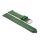 Feines Easy-Klick Eidechsen-Leder Uhrenarmband Modell Davos-71S NL grün 18 mm