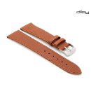 Diloy Eidechse Uhrenarmband Modell Kimberly cognac 20 mm