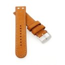 Echt Wasserbüffel Flieger-Uhrenarmband Modell Starbuck-XL cognac 18 mm