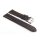 Echt Hirsch-Leder Easy-Klick Uhrenarmband Modell Hirsch-Chrono mocca 20 mm