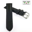 Echt Hirsch-Leder Easy-Klick Uhrenarmband Modell...