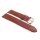 Echt Hirsch-Leder Easy-Klick Uhrenarmband Modell Hirsch-Chrono cognac 24 mm