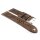 Echt Kamelleder Easy-Klick Vintage Uhrenarmband Modell Karawan mocca-WN 18 mm