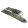 Echt Kamelleder Easy-Klick Vintage Uhrenarmband Modell Karawan grau-SN 18 mm