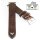 Fluco Easy-Klick Vintage Rindleder Uhrenarmband Modell Hunter mocca 19 mm Handarbeit