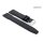 Rios1931 Kalbsleder Uhrenarmband Modell Scirocco schwarz 20 mm, kompatibel IWC