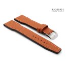 Rios1931 Kalbsleder Uhrenarmband Modell Scirocco cognac 20 mm, kompatibel IWC