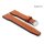 Rios1931 Kalbsleder Uhrenarmband Modell Scirocco cognac 20 mm, kompatibel IWC