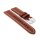 Easy-Klick Soft-Sattelleder Uhrenarmband Modell Texano cognac 22 mm
