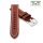 Easy-Klick Soft-Sattelleder Uhrenarmband Modell Texano cognac 24 mm