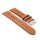 Soft Kalb-Nappa Rallye Uhrenarmband Modell Montreal-Golf-NL cognac 24 mm