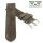 Easy-Klick Veloursleder Uhrenarmband Modell Colorado khaki-grün 22 mm