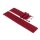 Easy-Klick Silikon Design Uhrenarmband Modell Rhodos-DS bordeaux-rot 20 mm