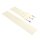 Easy-Klick Silikon Design Uhrenarmband Modell Rhodos-DS beige-creme 22 mm