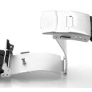 Easy-Klick Silikon Uhrenarmband Modell Rhodos-FS-S schwarz 18 mm, Faltschließe