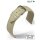Eulit Easy-Klick Teju-Eidechse Uhrenarmband Modell Tango beige-creme 16 mm