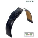 Eulit Easy-Klick Teju-Eidechse Uhrenarmband Modell Tango blau 20 mm