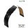 Eulit Easy-Klick Teju-Eidechse Uhrenarmband Modell Tango schwarz 22 mm