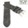 Easy-Klick Vintage Antik-Rindleder Uhrenarmband Modell Aspirito stone-grau 20 mm