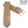 Easy-Klick Vintage Antik-Rindleder Uhrenarmband Modell Aspirito sahara-beige 20 mm