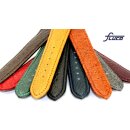 Fluco Uhrenarmband Modell Record-XL grau 18 mm Handarbeit