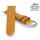 Fluco Easy-Klick Uhrenarmband Modell Record-XS hell-braun 18 mm Handarbeit