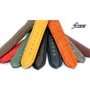 Fluco Easy-Klick Uhrenarmband Modell Record-XL dunkel-braun 16 mm Handarbeit