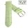 Feines Easy-Klick Alligator Leder Uhrenarmband Modell Genf-71S NL apfel-grün 24 mm