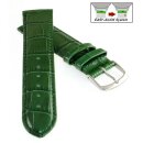 Feines Easy-Klick Alligator Leder Uhrenarmband Modell...