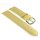 Feines Easy-Klick Alligator Leder Uhrenarmband Modell Genf-71S NL pastell-gelb 16 mm