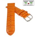 Feines Easy-Klick Alligator Leder Uhrenarmband Modell...