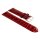 Feines Easy-Klick Alligator Leder Uhrenarmband Modell Genf-71S NL bordeaux-rot 20 mm