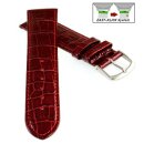 Feines Easy-Klick Alligator Leder Uhrenarmband Modell...