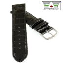 Feines Easy-Klick Alligator Leder Uhrenarmband Modell...