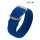 Eulit Perlon Durchzugs-Uhrenarmband Modell Atlantic-gebürstet königs-blau 20 mm