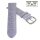 Easy-Klick Alligator Leder Uhrenarmband Modell Genf-71S XL-extralang lavendel 18 mm