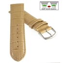 Easy-Klick Alligator Leder Uhrenarmband Modell Genf-71S...