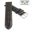 Easy-Klick Alligator Leder Uhrenarmband Modell Genf-71S...