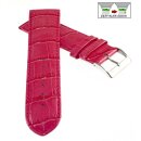 Easy-Klick Alligator Leder Uhrenarmband Modell Genf-71S...