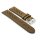 Easy-Klick Soft Kalb-Nappa Rallye Uhrenarmband Modell Montreal-Golf-XL khaki-grün 22 mm
