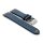 Easy-Klick Rindleder Uhrenarmband Modell Beluga-Pito-NL blau-orange 18 mm