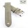 Easy-Klick Rindleder Uhrenarmband Modell Beluga-Pito-NL grau-WN 18 mm
