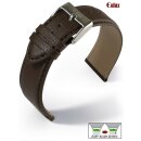 Eulux Easy-Klick Oliven-Leder Uhrenarmband Modell Olive...