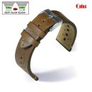 Eulux Easy-Klick Soft-Pferdeleder Uhrarmband Modell...