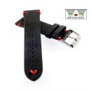 Easy-Klick Rindleder Uhrenarmband Modell Beluga-Pito-NL...